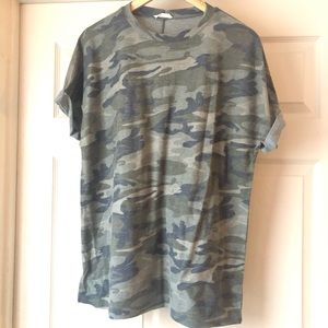 NEW Camo Oversized Tee